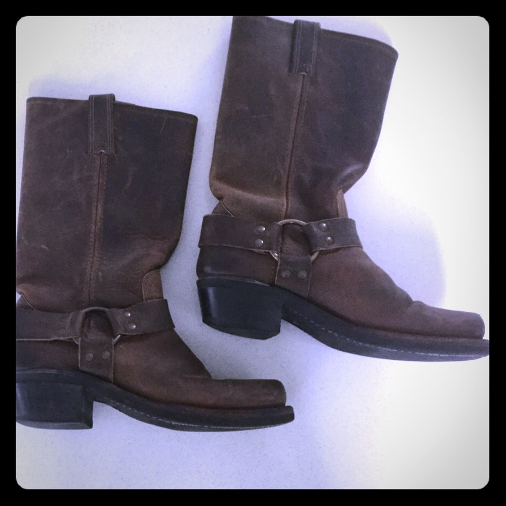 FRYE Women’s “12R” Harness Boot size 6.5 Brown
